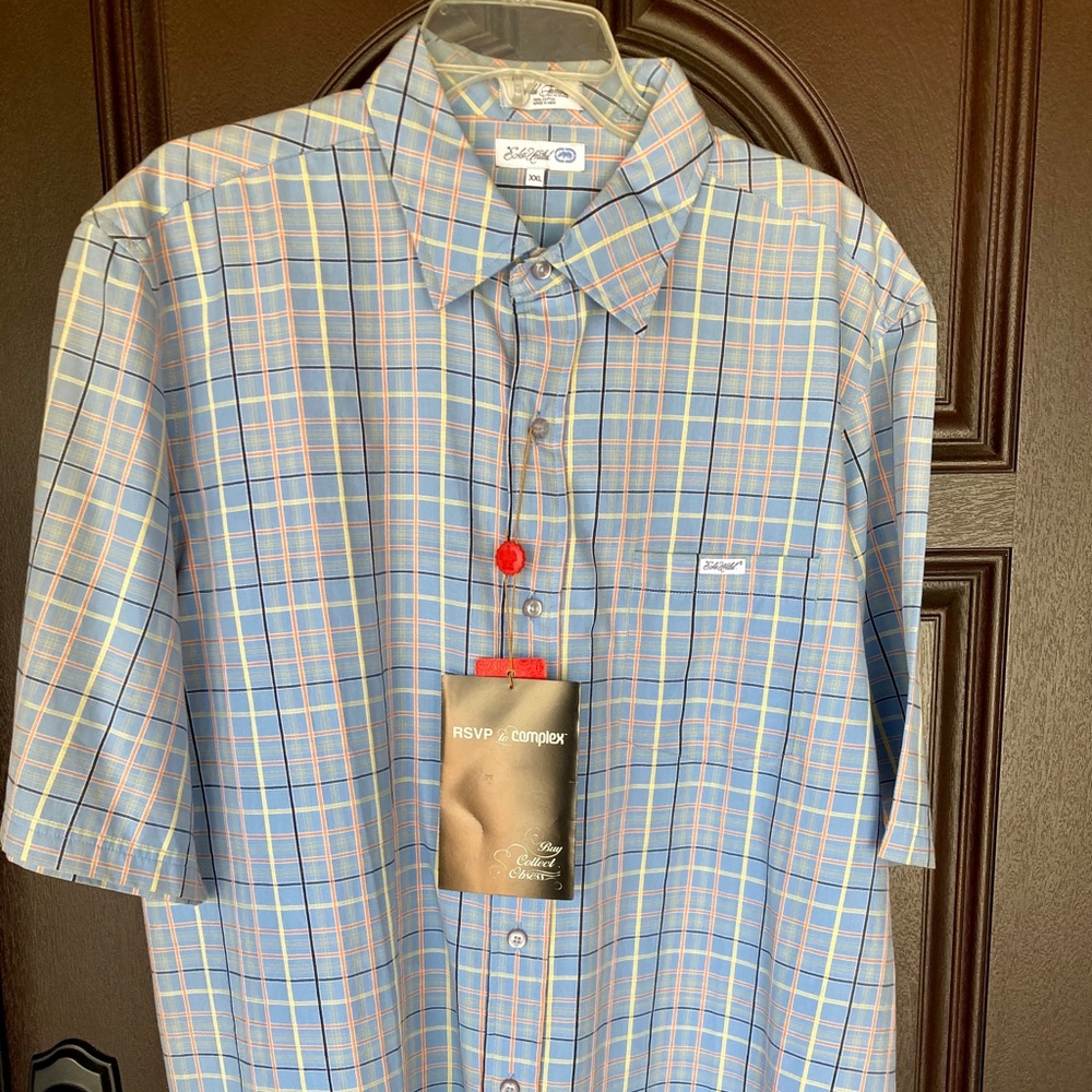 Ecko UNLTD Men's Tribeca Short Sleeve Woven Shirt